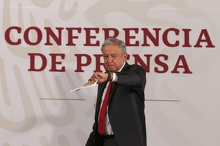 Obrador rechazó que exista una investigación contra su antecesor. (AGENCIAS)
