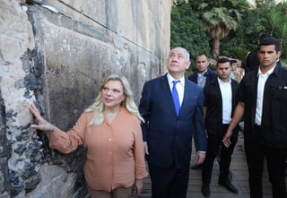 Visita Netanyahu la ciudad de Hebrón. (ARCHIVO)