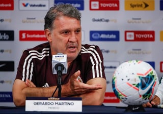 Gerardo Martino, técnico de la Selección Mexicana, habló ayer previo al entrenamiento con los medios de comunicación. (ARCHIVO)