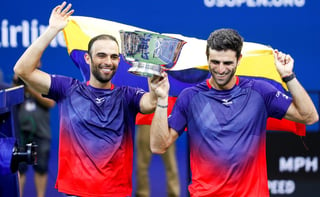 Los tenistas colombianos necesitaron de una hora y 31 minutos para vencer en la final de dobles del US Open. (EFE)