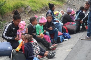 Ecuador analiza la posibilidad de abrir un corredor humanitario para migrantes venezolanos que quieren llegar a Perú y otros territorios. (ARCHIVO)