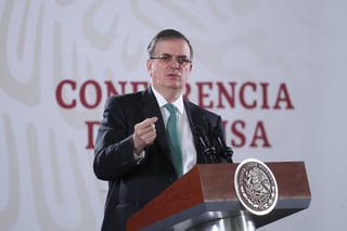 El titular de Relaciones Exteriores aseguró que México no discutirá un acuerdo de Tercer País Seguro pese a las presiones de Estados Unidos. (ARCHIVO)
