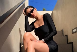 Kylie Jenner enloqueció las redes sociales al publicar un adelanto de su reciente participación en la revista para caballeros Playboy. (INSTAGRAM)