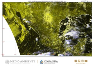 La Coordinación Estatal de Protección Civil llamó a la población a tomar precauciones, ante los pronósticos de lluvias ligeras y fuertes en el territorio zacatecano, debido a una zona de alta presión. (ARCHIVO)