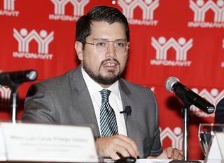 Carlos Martínez Velázquez, director general del Infonavit aseguró que este último crédito permitirá realizar el trámite de cancelación de la hipoteca y por lo tanto no afecta al rendimiento. (ARCHIVO)
