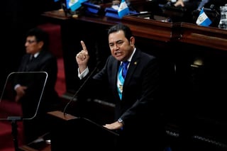 El presidente de Guatemala, Jimmy Morales, acusa a medios de ser 'esclavos' de la Cicig. (ARCHIVO)