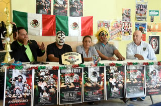 La 'Arena Los Soberanos - Nueva Era' tiene programado un manjar de lucha libre, con cinco contiendas de alto nivel. (JESÚS GALINDO)