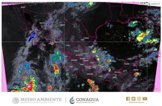 La tormenta tropical 'Kiko' sigue su curso y su circulación refuerza el potencial de lluvias en la mexicana Península de Baja California, informó este viernes el Servicio Meteorológico Nacional (SMN). (TWITTER)