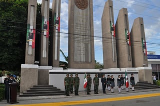 Se conmemoró el aniversario de la Gesta Heroica de Chapultepec, en el monumento a los Niños Héroes.