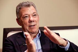 Juan Manuel Santos, expresidente de Colombia y premio Nobel. (ARCHIVO)