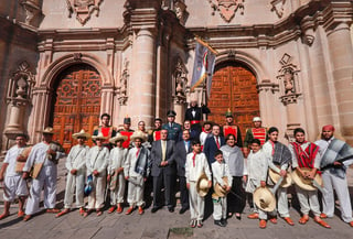 El gobernador José Rosas Aispuro destacó que en Durango se viven con armonía las fiestas de independencia. (EL SIGLO DE TORREÓN)
