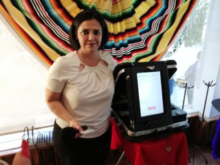Gabriela María de León Farías, consejera presidenta del Instituto Electoral de Coahuila, afirmó que en el estado es un tema andado el uso de urnas electrónicas para hacer procesos electorales más ágiles y baratos. (EL SIGLO DE TORREÓN)