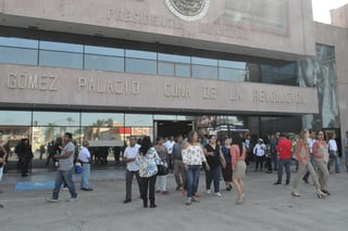 Se revisa la legalidad en el proceso de sindicalización de trabajadores de confianza en el Ayuntamiento de Gómez Palacio. (FABIOLA P. CANEDO/EL SIGLO DE TORREÓN)