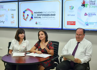 Red ESR Laguna invita al Noveno Encuentro de Responsabilidad Social Empresarial. (ÉRICK SOTOMAYOR)