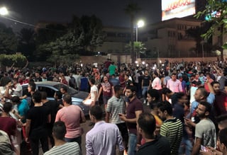 El número de acusados por participar en las protestas del pasado fin de semana en Egipto contra el presidente, Abdelfatah al Sisi, ha superado los 600, incluidos dos conocidos académicos y un político opositor. (ARCHIVO)