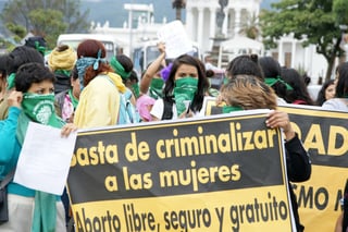 El Congreso de Oaxaca aprobó este miércoles la despenalización del aborto durante las primeras 12 semanas de gestación.