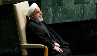 Hasan Rohaní, descartó este miércoles negociar con Estados Unidos mientras continúen las sanciones. (EFE)