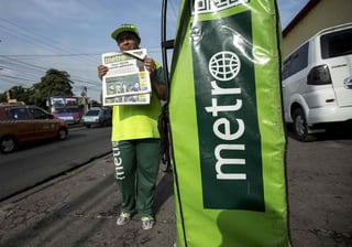 El Nuevo Diario y la publicación Metro, dos medios de prensa de tendencia opositora al gobierno del presidente Daniel Ortega, anunciaron este viernes la suspensión de sus ediciones de manera definitiva. (EFE)