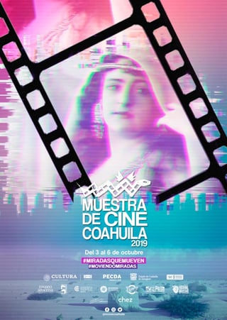 Amor por el cine. La Muestra de Cine de Coahuila se llevará a cabo del 3 al 6 de octubre en Torreón. (CORTESÍA) 