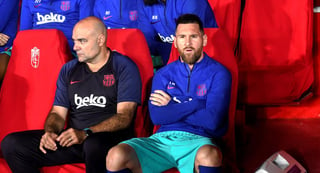 Lionel Messi no ha podido ser pieza importante para el Barcelona en el inicio de La Liga. (ARCHIVO)