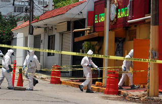 El gobernador morenista de Veracruz, Cuitláhuac García, declaró que ya hay detenidos por la masacre en el bar de Coatzacoalcos, que dejó un saldo de 31 personas muertas. (ARCHIVO)