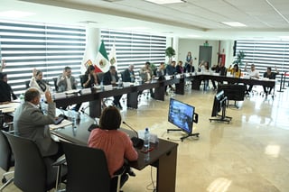Durante el lunes en la tarde se llevó a cabo la Vigésima Sesión Ordinaria de Cabildo del Municipio de Torreón. (FERNANDO COMPEÁN)
