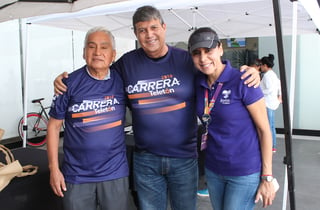 Bumaro González Carreño, Sergio Uribe y Susana Ramírez.