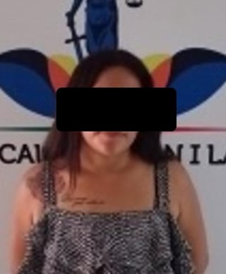 Verónica 'N', de 28 años, fue detenida porque se le sorprendió robando pastas de dientes de un centro comercial, por 442 pesos. (EL SIGLO DE TORREÓN)