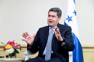 El presidente de Honduras, Juan Orlando Hernández, dijo confiar en la Justicia de EUA. (ARCHIVO)
