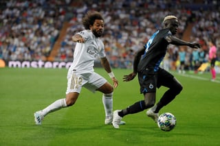El lateral del Real Madrid, Marcelo, disputó el juego ante el Brujas de Bélgica correspondiente a la fecha dos de la Fase de Grupos de la Champions League. (ARCHIVO)