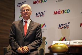 Arturo Olivé, director general de la NFL en México. (NOTIMEX) 