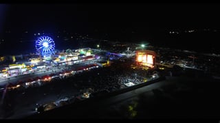 Autoridades oficializaron el inicio de la Feria de San Pedro, que en la noche inaugural reunió a más de 7 mil personas. (EL SIGLO DE TORREÓN/MARY VÁZQUEZ)
