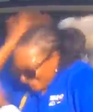 Lémur le arranca la peluca a una reportera durante transmisión en vivo