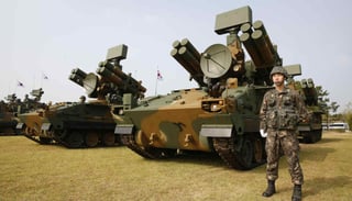Corea del Sur empleó un total de 29 mil 900 mdd en armas estadounidenses. (ARCHIVO)