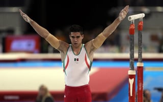 Daniel Corral obtuvo un quinto lugar en las barras paralelas en los Juegos Olímpicos de Londres 2012. (ARCHIVO)