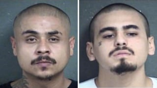 Javier Alatorre, de 23 años, y Hugo Villanueva, de 29, están acusados de cuatro cargos, cada uno por homicidio premeditado. (AGENCIAS)
