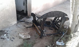Se registró un incendio en un domicilio ubicado en el ejido Pastor Rouaix del municipio de Gómez Palacio. (EL SIGLO DE TORREÓN)