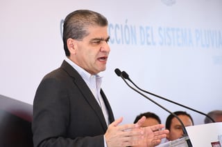 “Es una estrategia de seguridad. No es un afán recaudatorio”, señaló el gobernador de Coahuila. (ARCHIVO)