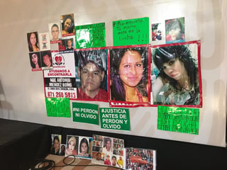 Desde hace muchos años, familiares de personas desaparecidas piden justicia a las autoridades. (EL SIGLO DE TORREÓN/ANGÉLICA SANDOVAL)