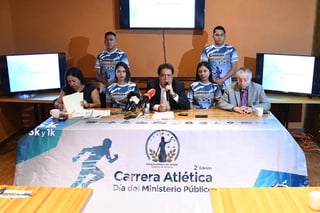 Las declaraciones del fiscal se dieron en la presentación de la segunda edición de una carrera atlética. (FERNANDO COMPEÁN)