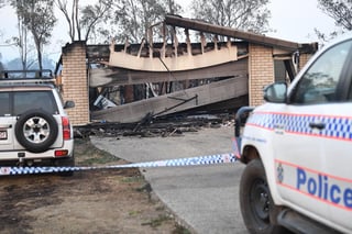 Los incendios forestales que se desataron en el norte de Nueva Gales del Sur y que han destruido decenas de viviendas pueden haber sido deliberadamente provocados. (ARCHIVO)