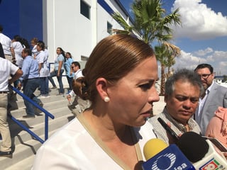 La presidenta municipal de Gómez Palacio, Marina Vitela Rodríguez, dijo que su administración está dispuesta a hacer el esfuerzo que corresponde para poder cercar, en materia de seguridad a la región. (ARCHIVO)