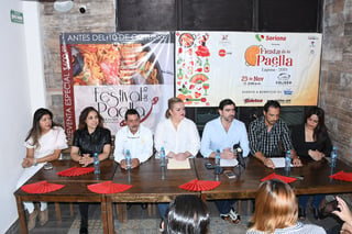 Mediante una rueda de prensa se dieron a conocer las actividades de este festival gastronómico. (FERNANDO COMPEÁN)