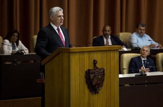 Miguel Díaz-Canel fue elegido hoy como presidente de Cuba. (EFE)