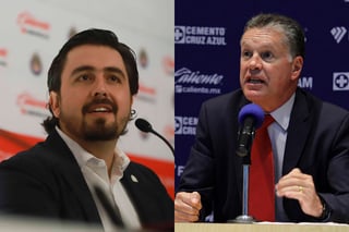 El presidente de Chivas, Amaury Vergara, podría estar llevando personalmente la contratación de Peláez. (ARCHIVO)