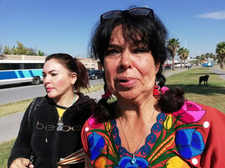 Martha Irene León presentó una denuncia por agresiones. (VIRGINIA HERNÁNDEZ)