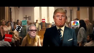 El video se mostró durante un evento de simpatizantes de Trump en un complejo vacacional de él en Miami. (ESPECIAL)