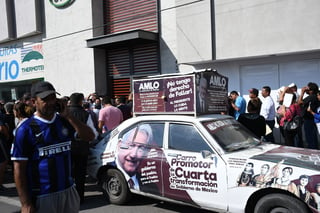 Se registraron actos de violencia durante la asamblea de Morena en los distritos 05 y 06, realizada el pasado domingo en Torreón. (IVÁN CORPUS)