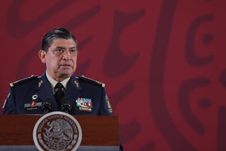 Las Fuerzas Armadas y la Guardia Nacional están buscando pacificar al país 'sin generar una violencia que era más identificada anteriormente', aseguró el secretario de la Defensa Nacional, Luis Cresencio Sandoval González. (EFE)