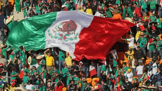 Durante el juego entre las selecciones sub-22 de México y la sub-23 de Argentina, en las gradas del estadio Hidalgo los aficionados insultaron, con el '¡ehhh...!'. (CORTESÍA)